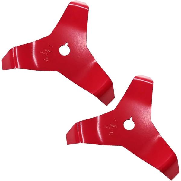 バリエーションコード : 2BUFX814PC「草刈り機の刃」 この草刈り機の刃は、３枚刃のシュレッダーブレードにより、２枚刃よりパワフルで切れ味が抜群。頑固な雑草もスムーズに刈り取ります。「シュレッダーブレード 3枚刃」 3枚刃のシュレッ...