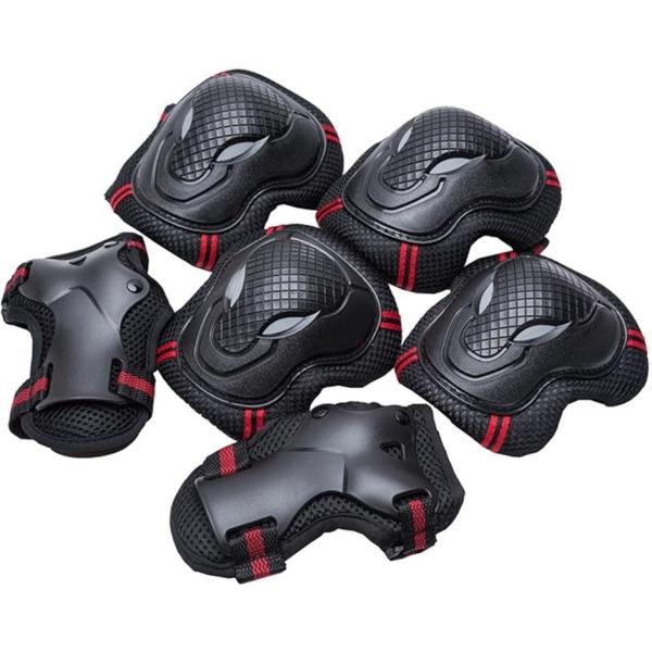 バリエーションコード : 2BUIXS2CY8「子供を守る。自転車用プロテクター6点セット」 転倒時の衝撃からしっかり守る、キッズ向けプロテクターセットです。「テープで簡単フィット」 ひざ・ひじ・手首にしっかり固定でき、ズレにくい設計で動き...