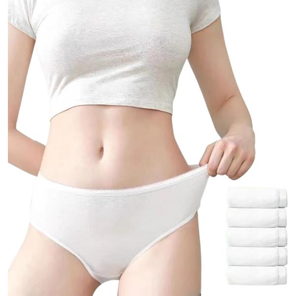 バリエーションコード : 2BUK44JPS6「入院や災害時に。綿100％のやさしい履き心地」デリケートな時期にも安心して使える、綿100％の使い捨てパンツです。通気性に優れ、蒸れにくく、敏感肌の方でも快適にお使いいただけます。お肌にやさし...