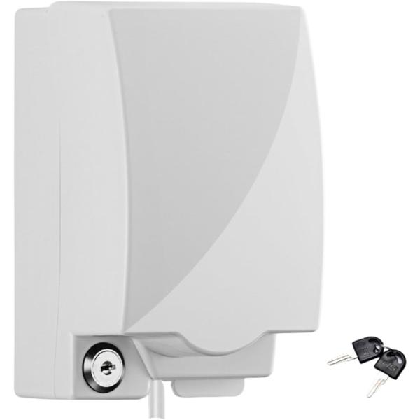 バリエーションコード : 2BUKGUHCK4「赤ちゃんやペットのいたずらからコンセントをガード」コンセントをしっかりカバーする構造で、赤ちゃんやペットのいたずらによる感電リスクを未然に防ぐ鍵付きコンセントカバーです。小さなお子さまや好奇心...