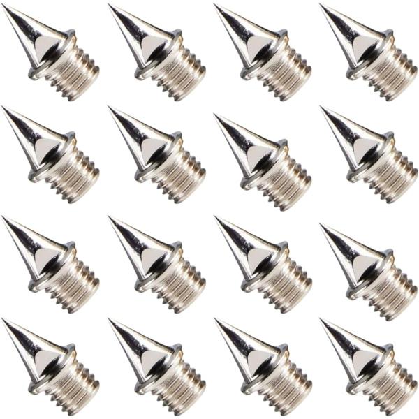 バリエーションコード : 2BUKH9QD16陸上競技会用スパイクピン16本セット（7mmサイズのみ）です。ニードルピンの形状で、短距離（100m・200m）、スプリント、走幅跳、幅跳び、走り高跳び、槍投げなど、さまざまな陸上競技に対応し、...