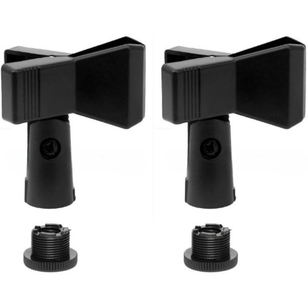 「固定力」クリップ式ホルダーでマイクを安定固定、録音や配信にも最適「対応サイズ」最大直径3.5cmまでのマイクに対応、幅広い機種で使用可能「変換プラグ付き」3/8＞5/8変換アダプター付属でスタンド互換性を確保「商品サイズ」74mmx80mm