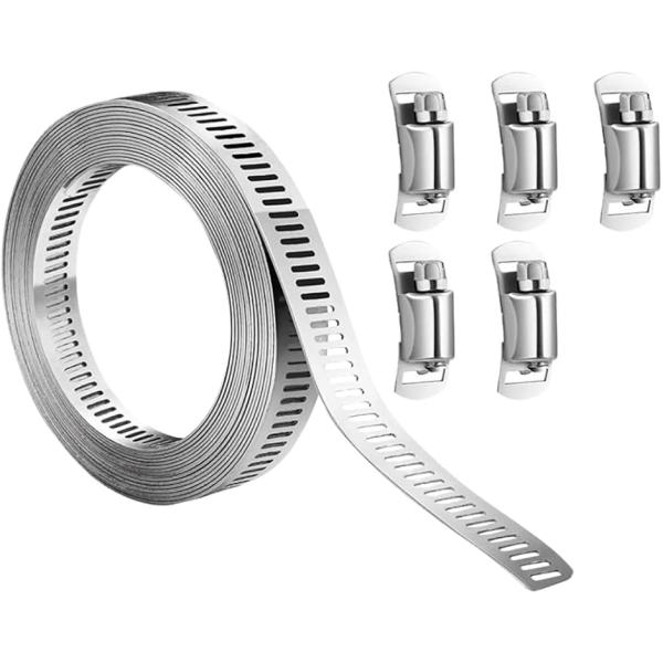 バリエーションコード : 2BUKU68LIW「自在に使える」使う長さだけカットして使える。DIYや修理に便利なステンレス製バンド「円周ぴったりにフィット」ホースやパイプのサイズに合わせてカットし、しっかり固定できます「高耐久ステンレス素材...