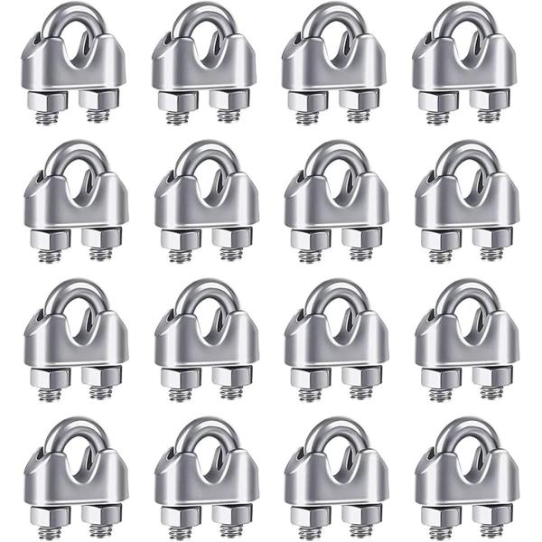 バリエーションコード : 2B90GSKVWK「ワイヤークリップ 4mm」複数のワイヤースリングファスナーコンポーネントをバインドし、クランプによって複数のワイヤーロープをまとめることができます。ワイヤーロープの端末加工に使用できます。「U...