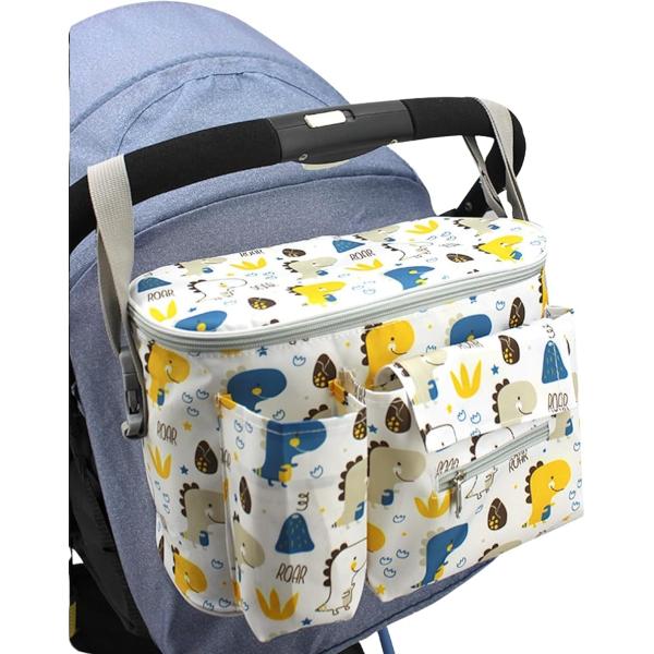 バリエーションコード : 2BUQ5RYWVR［ 機能的な大容量収納で荷物をスッキリ整理 ］ ベビーカーでの外出時に必要なアイテムをすべてまとめて持ち運べる、大容量で使いやすいオーガナイザーです。ファスナー付きのメインポケットは貴重品や着替...