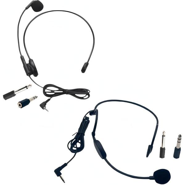 バリエーションコード : 2BUL5UFO1U二種類のセット：どちらか迷う方・どちらも欲しい方向けに、首掛け式と耳掛けタイプの二種類をご用意しました。汎用性：3.5mmジャックに対応し、オンライン会議、路線バス、高速バスの運転手用マイクとし...