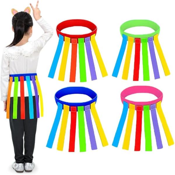 バリエーションコード : 2BUPLDGN41「楽しく遊んで運動能力を向上」 腰に装着する伸縮ベルトとカラフルなしっぽを使った尻尾取りゲームは、子供が追いかけたり逃げたりする遊びを通じて、自然に反射神経や瞬発力を鍛えることができます。遊びな...