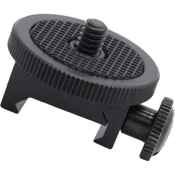 バリエーションコード : 2BUS4LNK8D高精度な撮影を実現」20mmレール対応カメラ・スマホマウントベース。 サバゲーやアウトドアでの臨場感あふれる動画撮影、写真撮影を強力にサポートします。お手持ちのカメラ（1/4インチネジの小型アク...