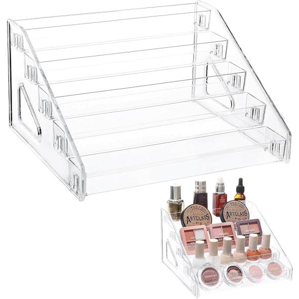 「すっきり収納で快適メイク」クリアなデザインが化粧品を引き立て、整理しながら美しくディスプレイ。散らかりがちなメイク用品を一箇所にまとめ、メイクスペースがすっきり整い、使いやすさがアップします。「取り出しやすい仕切り構造」仕切りがあることで...