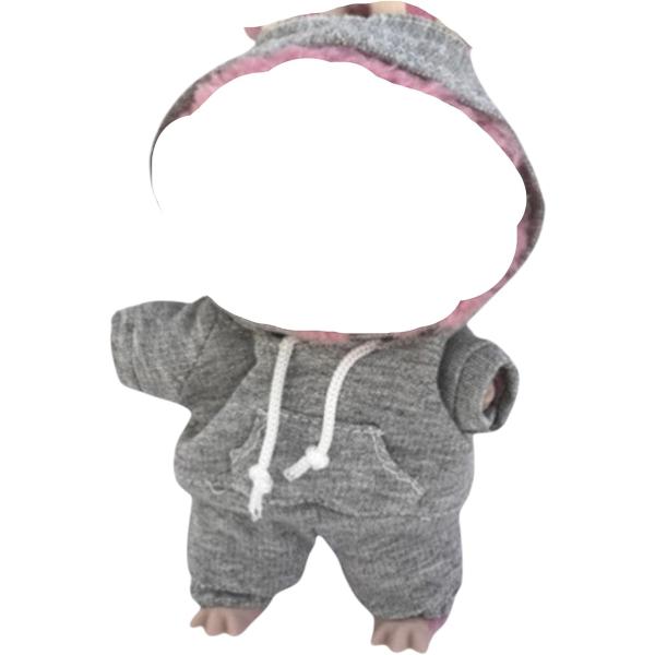 バリエーションコード : 2BUWTS9I2W＊ ラブブ専用のパーカー・パンツセットは、ハンドメイド感あふれるおしゃれアイテム。ラブブ本来の可愛さにプラスαの魅力をプラス。全9色の展開だから、推しぬいの「着せ替え」「ぬい活」「ぬい撮り」にぴ...