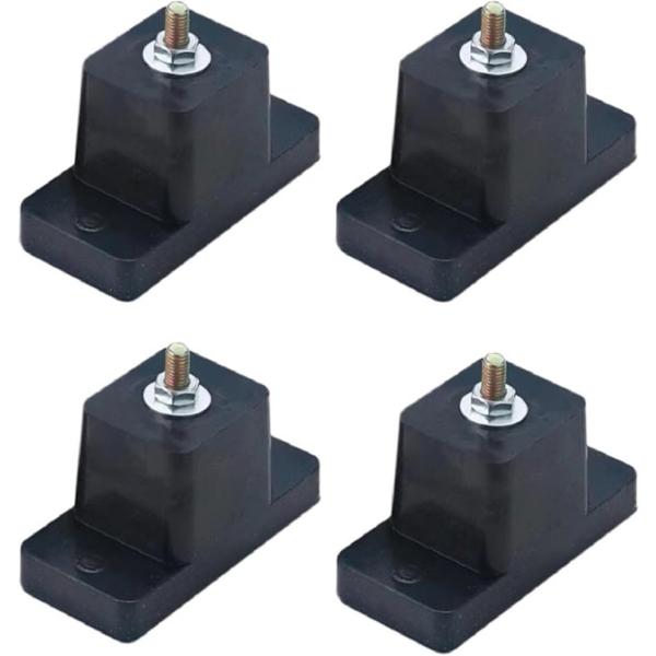 「振動を吸収し、騒音を軽減」エアコン室外機のうるさい音や共振を軽減する防振パッドです。高密度ゴム素材が振動を吸収し、気になる音を低減します。「室外機のお悩みに」家の壁の近くに置かれた室外機やベランダに置かれた室外機の音が気になって眠れない、...