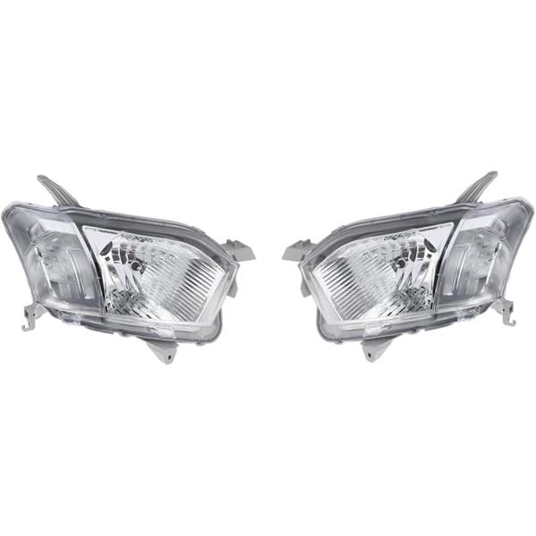 【互換品】トヨタ 用 プロボックス ヘッドライト 左右セット サクシード NCP160 NCP165 NHP160V バン 純正 (ブラック)