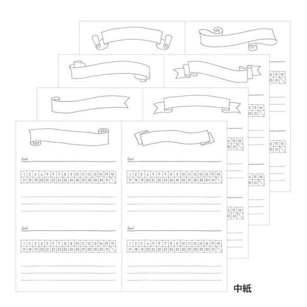 日記 日記帳 ハビットトラッカー 青緑 ミドリ A6変形 80頁 習慣にしたいことを塗ってチェックする日記 Zr 堀萬昭堂 ヤフー店 通販 Yahoo ショッピング
