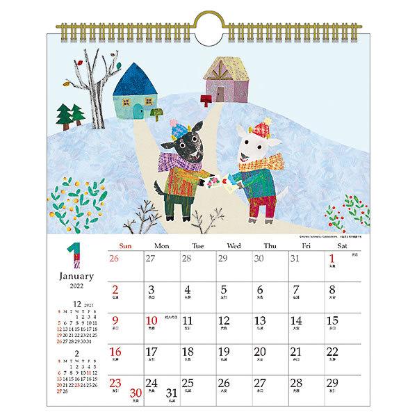 カレンダー 22 壁掛け コロボックル 30角 067 アートプリントジャパン 令和4年 Colobockle 花 風景 イラストシリーズ 22 Apj067 堀萬昭堂 ヤフー店 通販 Yahoo ショッピング