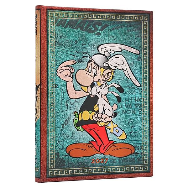 2027年 手帳 ペーパーブランクス ダイアリー Asterix the Gaul ミディ DJ2248-1 日本語版 ハードカバー ゴムバンド式 バーソフォーマット仕様