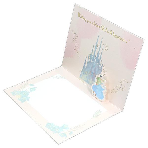 多目的カード ウエディングカード ディズニー シンデレラ Ear 748 036 二つ折り ホールマーク Disney 多用途 ウェディング Wedding グリーティン Ear 748 036 堀萬昭堂 ヤフー店 通販 Yahoo ショッピング