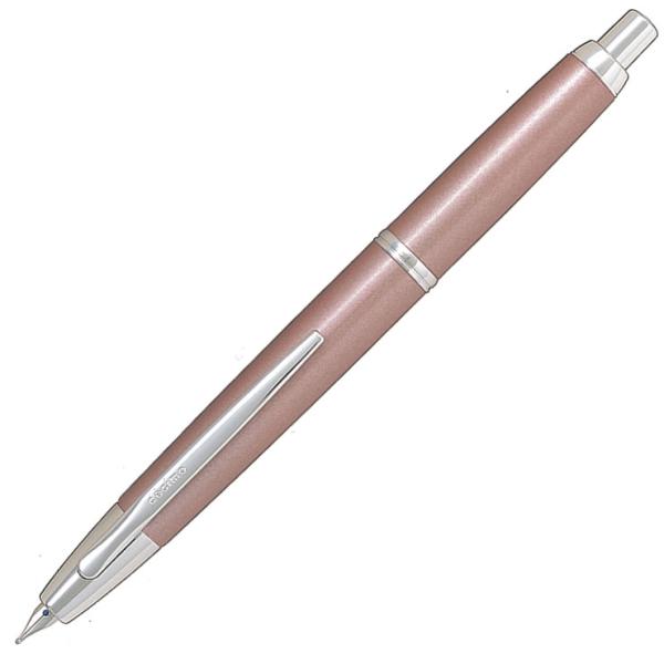 20％OFF インク3本/シース特典付 パイロット 万年筆 キャップレス・デシモ シャンパンピンク FCT-15SR-CP ペン先3種（EF・F・M） 有料名入れ可