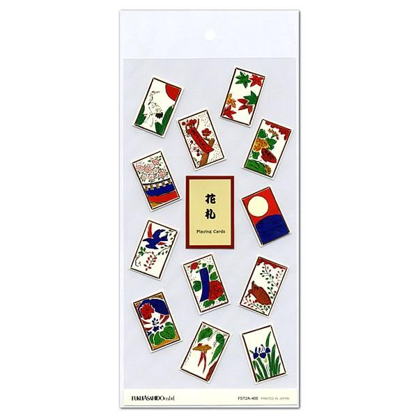 和風紙シール 花札 Fst2a 405 透明台紙 福井朝日堂 Fst2a 405 堀萬昭堂 ヤフー店 通販 Yahoo ショッピング