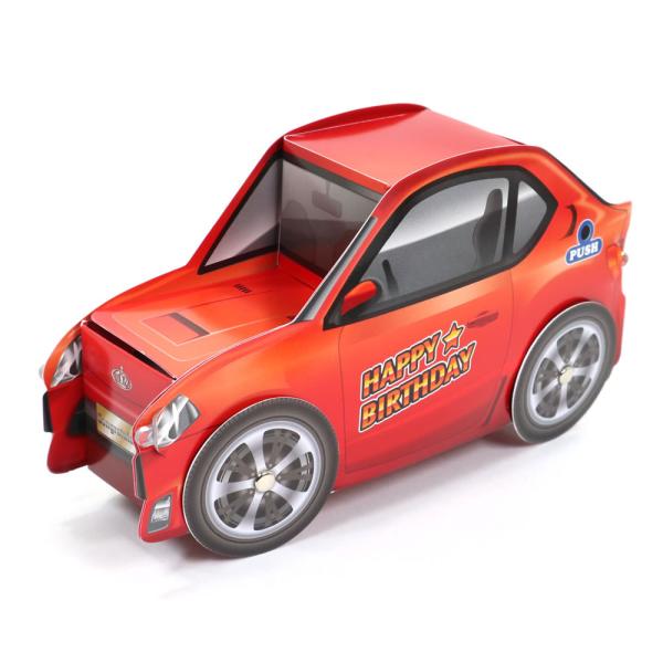 バースデーカード ライト付きメロディーカード P258 赤いスポーツカー サンリオ エンジン クラクション音のミュージック誕生日カード Birthda P309 堀萬昭堂 ヤフー店 通販 Yahoo ショッピング