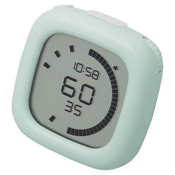 受験勉強に！LAP機能でタイパ判定、勉強ペースを見える化・分析過去問のペース配分や一日の勉強バランスを整えて学習効率UP！時間経過に合わせて円形のメモリが減っていくので時間を視覚的に実感できます。タイマーはダイヤル操作で感覚的に操作でき、最...