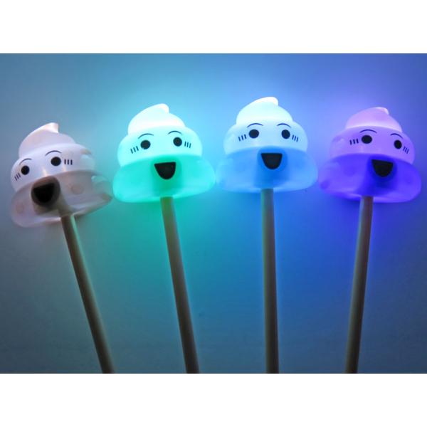 光るおもちゃ 光る棒つきうんちくん(12個入) : 堀商店Yahooストア