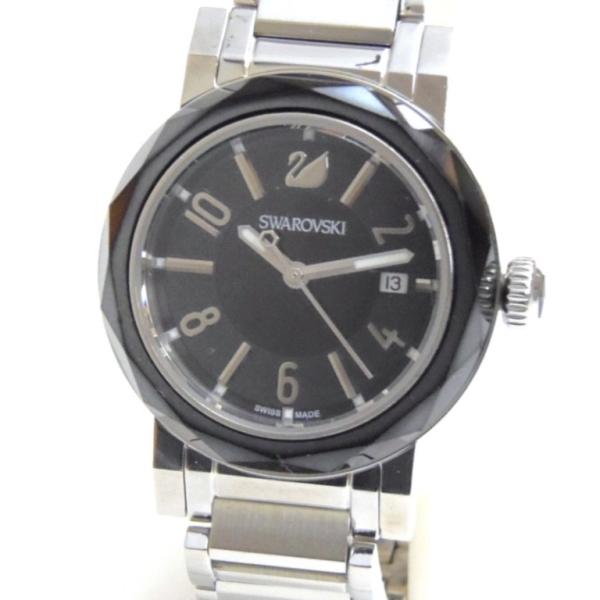 SWAROVSKI（スワロフスキー） 腕時計 クオーツ オクティアラウンド 黒