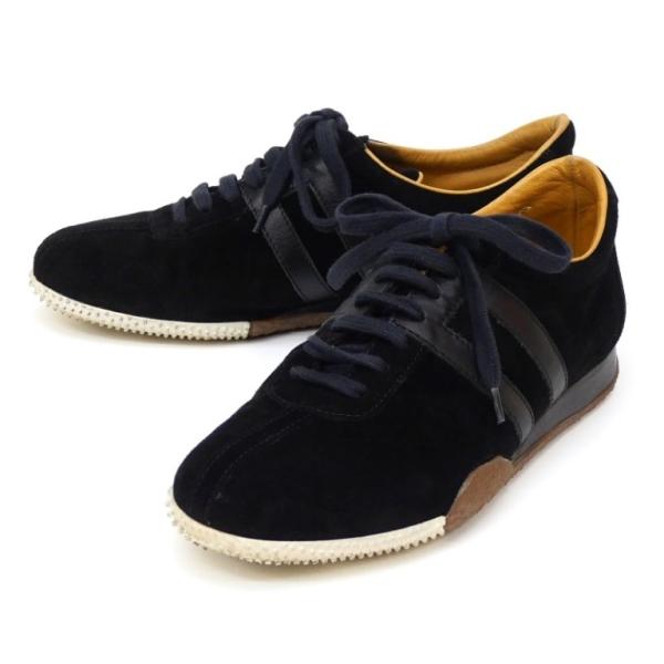 Bally バリー スニーカー 黒 スエード×レザー 36.5 【中古 Bally バリー スニーカー 黒 スエード×レザー 36.5 【中古