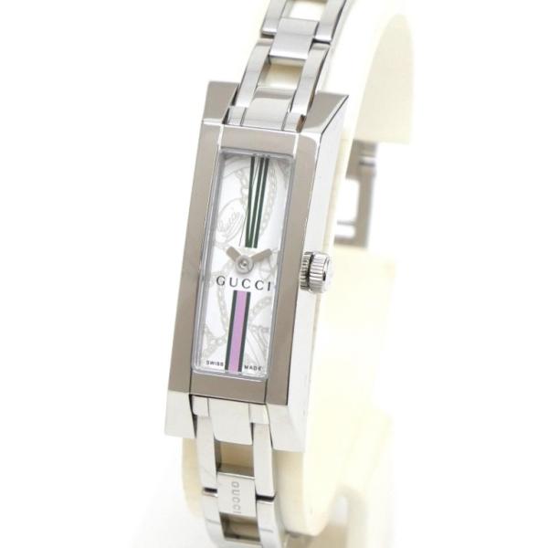 GUCCI（グッチ） 腕時計 クオーツ 110 白盤 ステンレススチール 【中古
