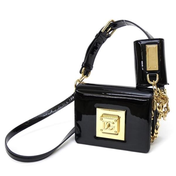 DOLCE&GABBANA（ドルチェ & ガッバーナ） ショルダーバッグ ロゴ G金具