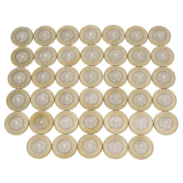 地方自治法施行60周年記念500円バイカラー・クラッド貨幣 群馬県 40枚