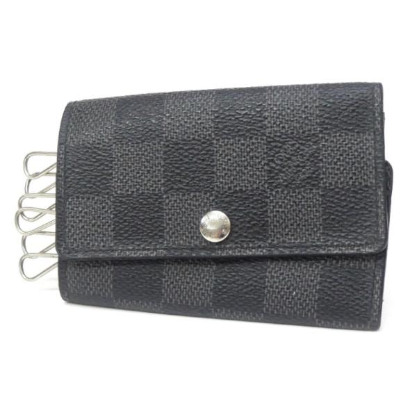 Louis Vuitton ミュルティクレ６ モノグラム イニシャルあり LOUIS VUITTON - LOUIS VUITTON(ルイヴィトン) キーケース モノグラム
