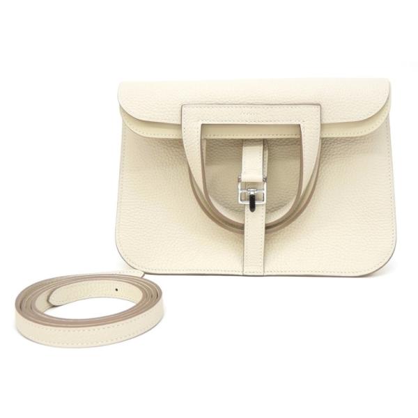 エルメス HERMES アルザン25 B刻印 ショルダーバッグ ハンドバッグ クラッチバッグ ベトン トリヨンクレマンス 【中古】(68378) HERMES（エルメス） アルザン25 B刻印 ショルダーバッグ ハンドバッグ