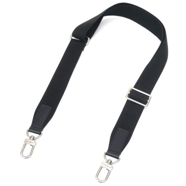 LOUIS VUITTON（ルイ・ヴィトン） ショルダーストラップ ロゴ 黒