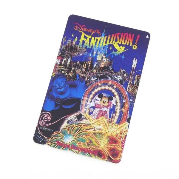 【商品名】: テレホンカード ディズニー ファンティリュージョン ミッキーマウス アースラ 50度 東京ディズニーランド テレカ　【付属品】: 本体のみ（付属品はありません）　【ランク】: 展示未使用品　/わずかなスレはありますが、未使用品...
