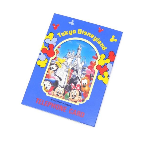 【商品名】: テレホンカード ディズニー シンデレラ城 ミッキーマウス バルーン 50度 東京ディズニーランド テレカ　【付属品】: 本体のみ（付属品はありません）　【ランク】: 展示未使用品　/わずかなスレはありますが、未使用品のきれいな...