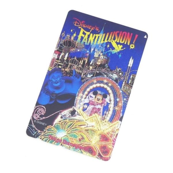 【商品名】: テレホンカード ディズニー ファンティリュージョン ミッキーマウス アースラ 50度 東京ディズニーランド テレカ　【付属品】: 本体のみ（付属品はありません）　【ランク】: 展示未使用品　/わずかなスレはありますが、未使用品...