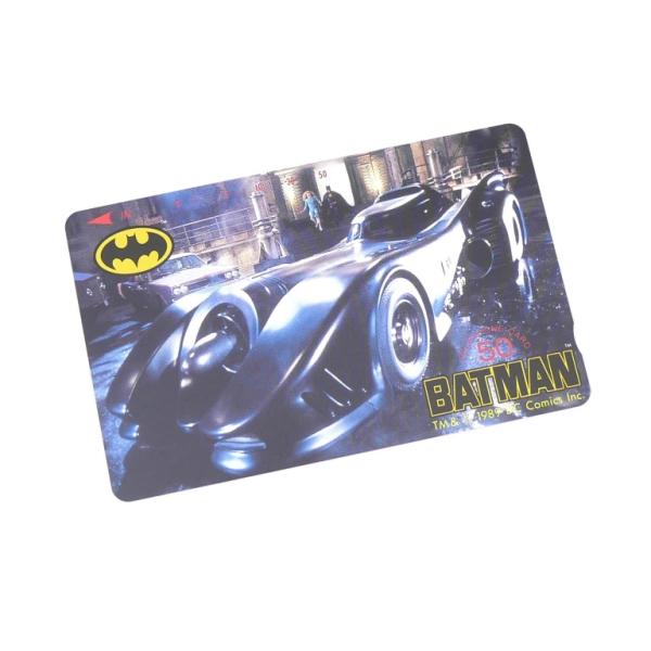 【商品名】: テレホンカード バットマン 50度 テレカ　【付属品】: 本体のみ（付属品はありません）　【ランク】: 展示未使用品　/わずかなスレはありますが、未使用品のきれいな状態です。　【コメント】: バットマンのテレカです。コレクショ...