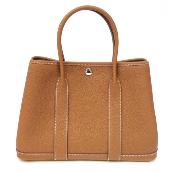HERMES（エルメス） ハンドバッグ ガーデンパーティTPM K刻印 SV金具