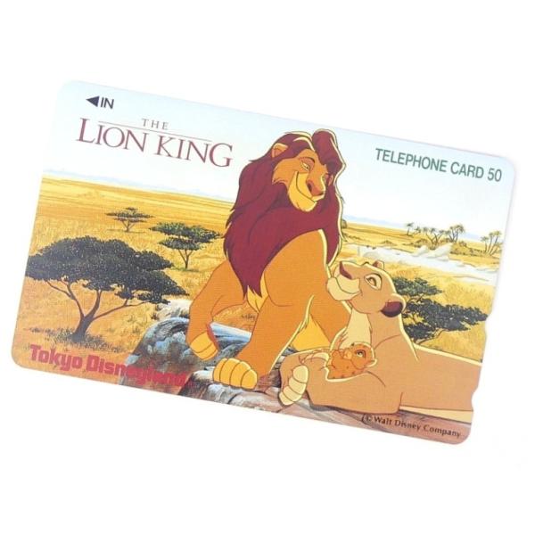 【商品名】: テレホンカード ライオンキング ディズニー 50度 テレカ　【付属品】: 本体のみ（付属品はありません）　【ランク】: 展示未使用品　/わずかなスレなどはありますが、未使用品のきれいな状態です。　【コメント】: ライオンキング...