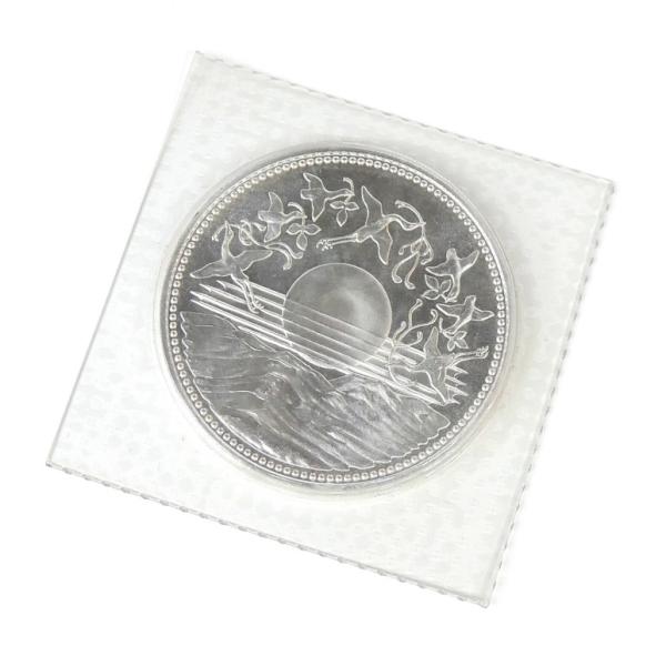 昭和61年 天皇陛下御在位60年1万円銀貨 パック入り 未開封 記念貨幣