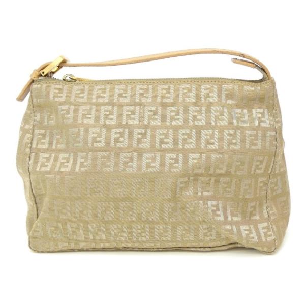 FENDI（フェンディ） アクセサリーポーチ ハンドバッグ ズッキーノ