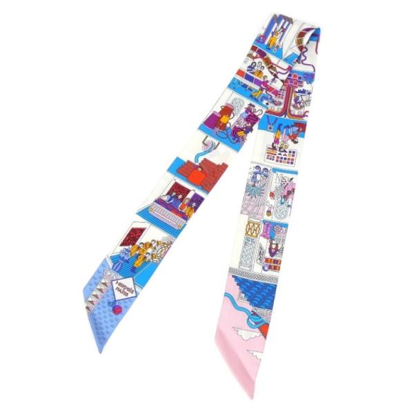 HERMES（エルメス） スカーフ ツイリー メゾンデカレ MAISON DES