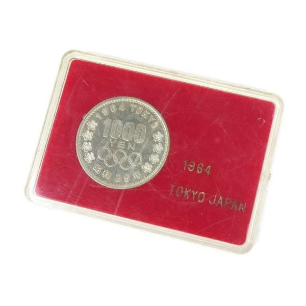 昭和39年 東京オリンピック 1000円銀貨 プラスチックケース入り TOKYO