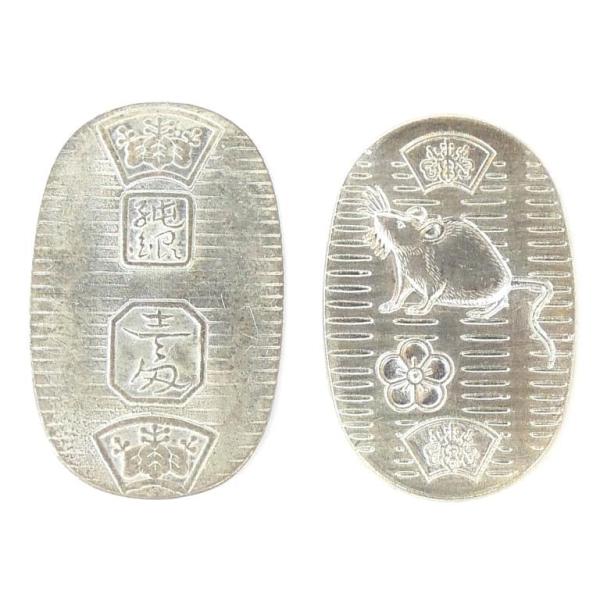 徳力本店 純銀小判 2枚セット /シルバー 約10g 【中古】(69980