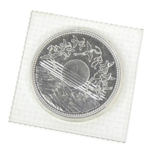 昭和61年 天皇陛下御在位60年1万円銀貨 パック入り 未開封 記念貨幣