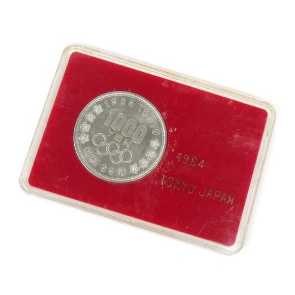 昭和39年 東京オリンピック 1000円銀貨 プラスチックケース入り TOKYO