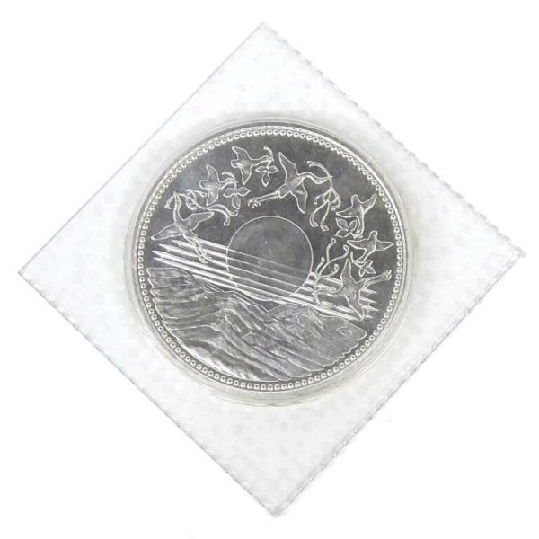 昭和61年 天皇陛下御在位60年1万円銀貨 パック入り 未開封 記念貨幣