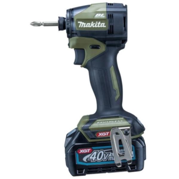 マキタ makita 充電式インパクトドライバ 40Vmax TD005GRDXO オリーブ(71244)