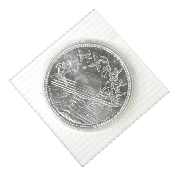 昭和61年 天皇陛下御在位60年1万円銀貨 パック入り 未開封 記念貨幣