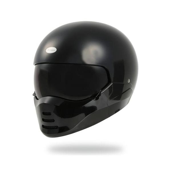 【商品名】BOBSTER　ボブスター【カラー】Black　ブラック【商品説明】near future、horror、neo-retroがコンセプトのBOBSTER HELMET。他にはない存在感を放ちます。チンガードは取り外し可能でオープン...